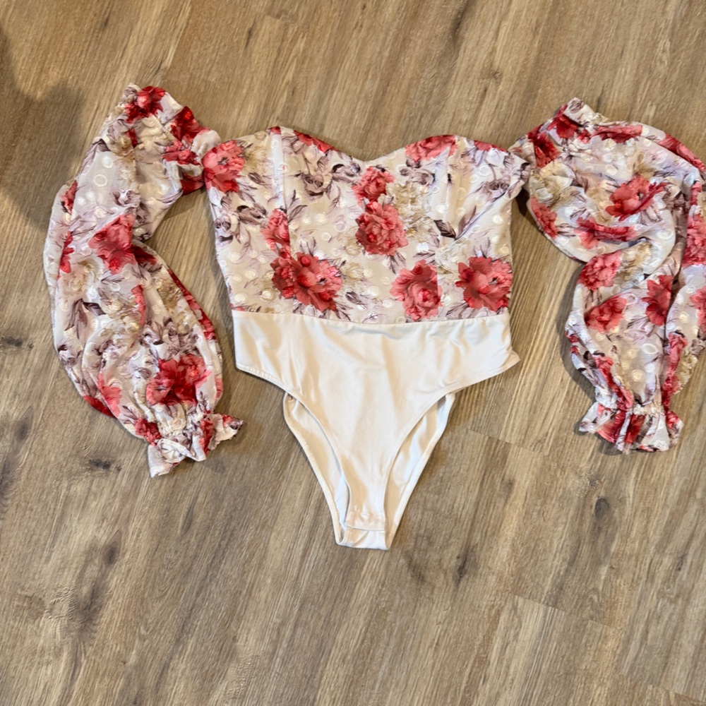 Severn Wonders Rose Bodysuit Large